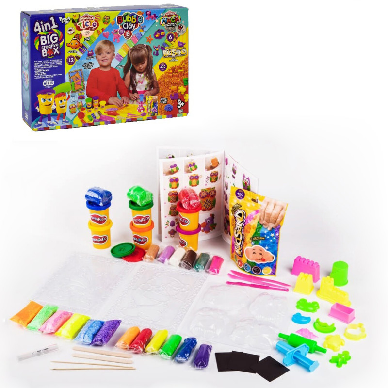 Набір для творчості big creative box Danko Toys BCRB-01-01U Набір для творчості big creative box Danko Toys BCRB-01-01U